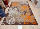 Мокетен килим ERIKA 8013 beige/orange